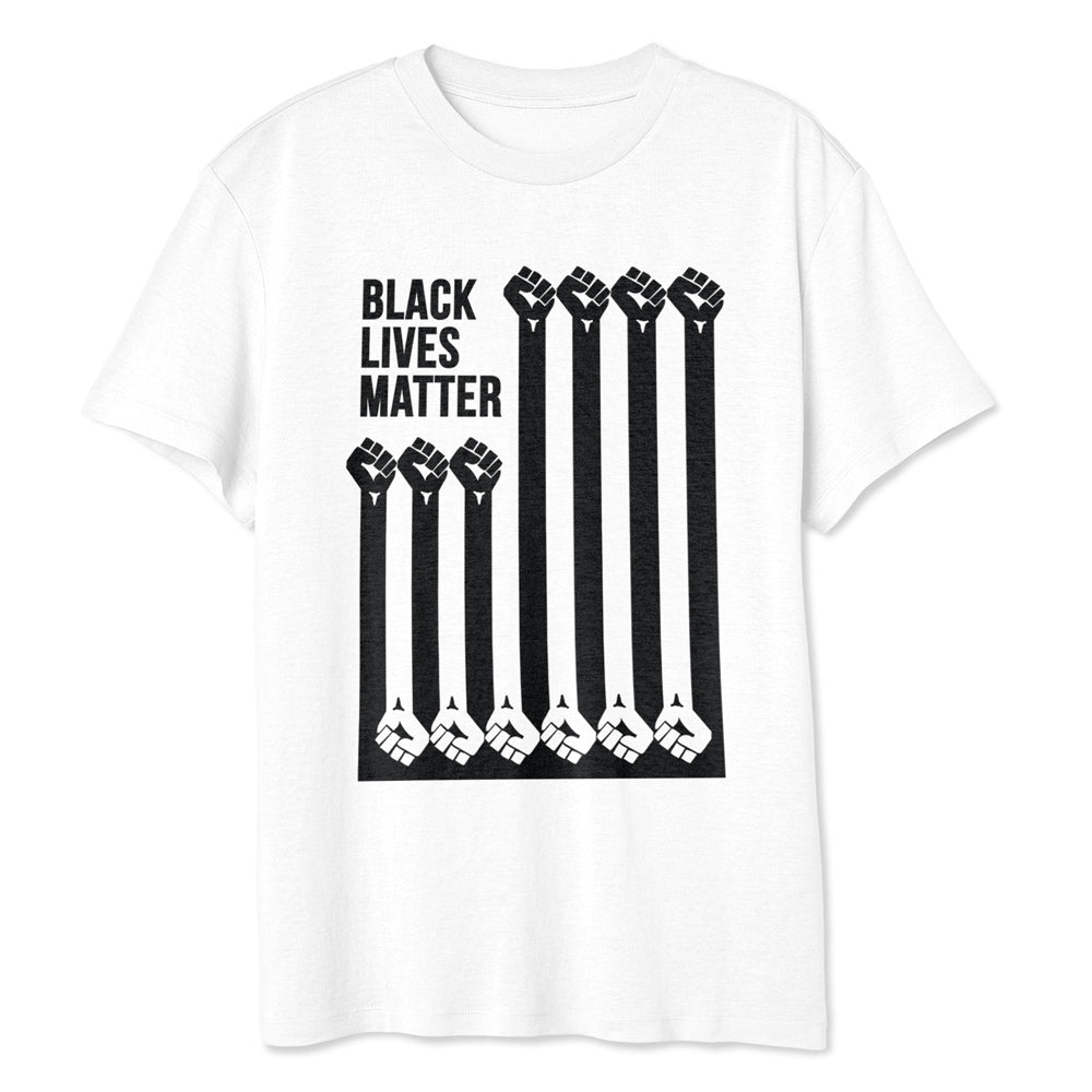 Power fists Black Lives matter T-shirt - T-Public