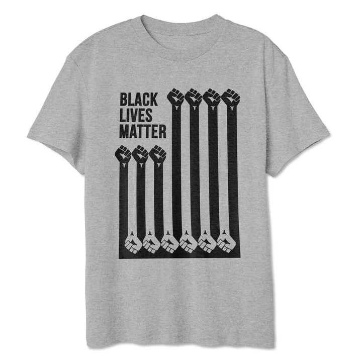 Power fists Black Lives matter T-shirt - T-Public