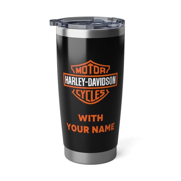 Harley Davidson Logo 20oz – 2 Sided Tumbler – with your Name