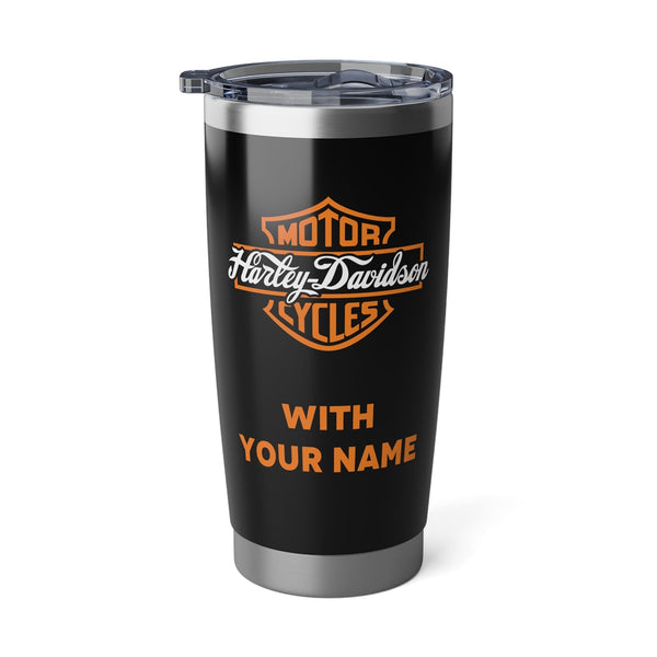 Harley Davidson Logo 20oz – 2 Sided Tumbler – with your Name