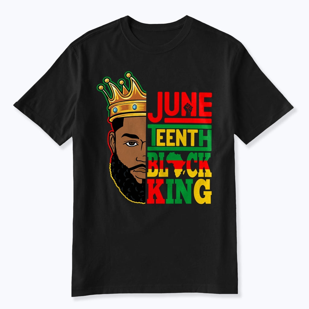 Juneteenth 1865 Black King T-Shirt