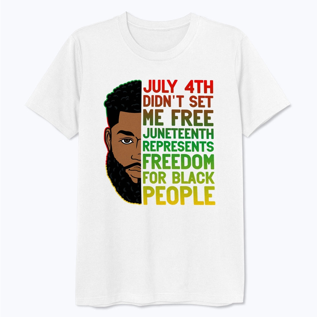 Juneteenth Represents Freedom for Black People T-Shirt