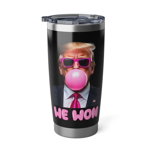 Trump Bubblegum We Won Wins Inauguration 47 President 2025 Election 20oz Tumbler