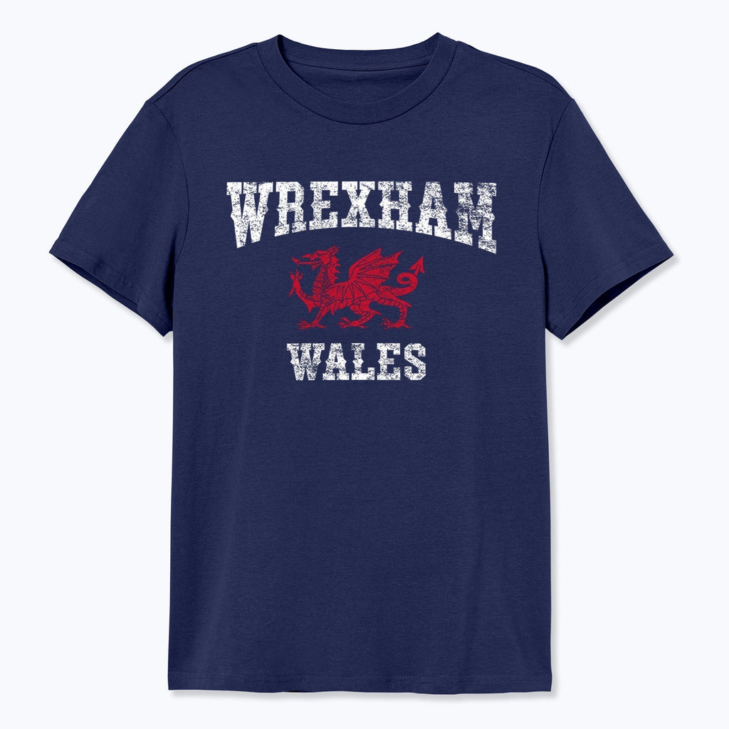 Wrexham Wales Welsh Red Dragon T-Shirt