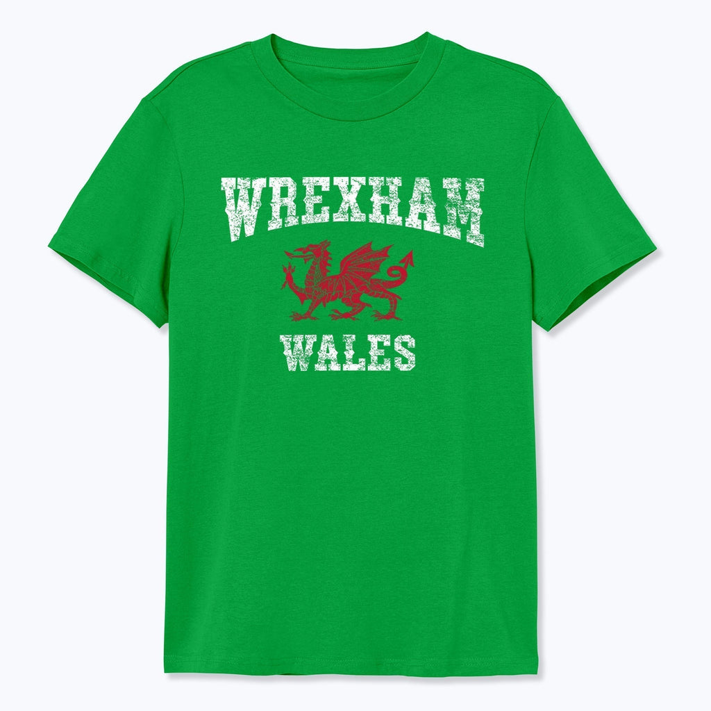 Wrexham Wales Welsh Red Dragon T-Shirt