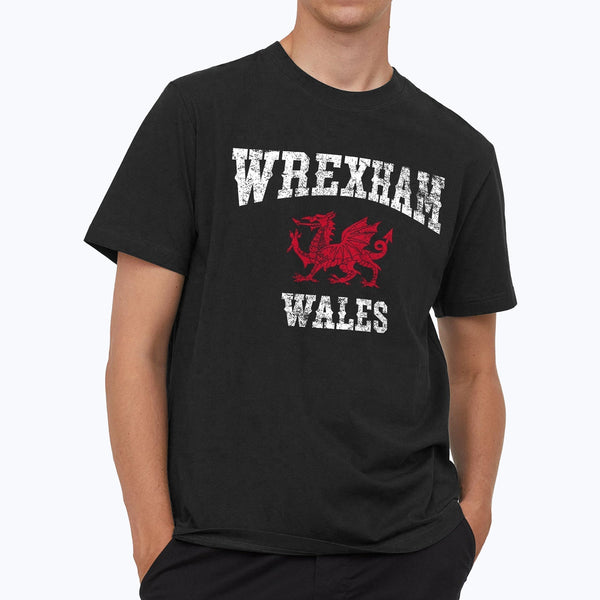 Wrexham Wales Welsh Red Dragon T-Shirt